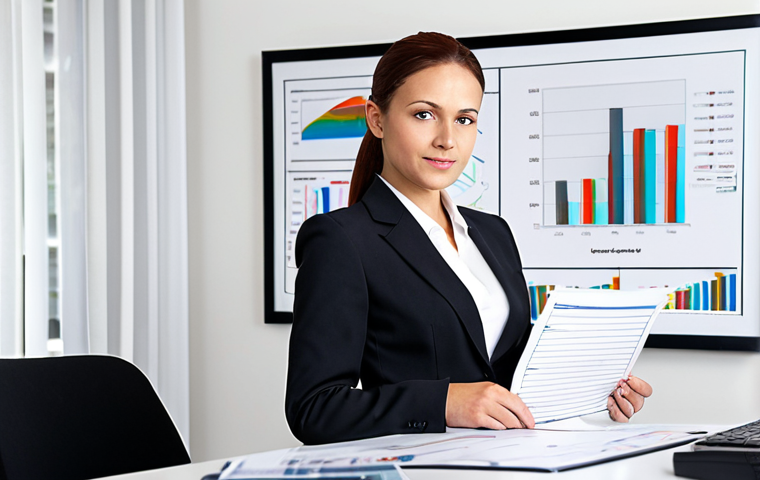 **

A confident asset manager in a professional setting (modern office, client meeting). Emphasize trustworthiness and expertise. Include charts/graphs subtly in the background. Style: Clean, professional photography.

**